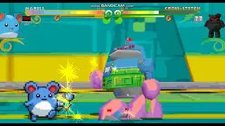 MUGEN Team Faust Games Arena Fighters Marill W. I. P. 2 + Arcade run