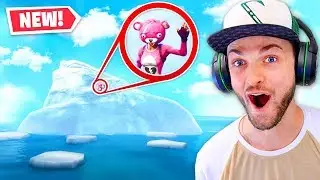 GLITCHING to the *SEASON 7* ICEBERG in Fortnite!
