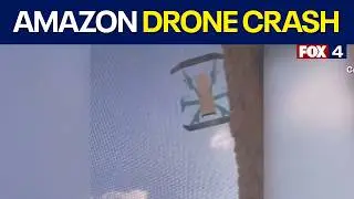Amazon delivery drone crashes into Richardson apartment