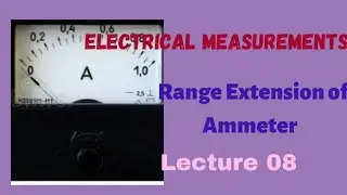 Range Extension of Ammeter| Interesting Engineering| how to extend the range of Ammeters.