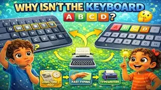 Why Isn&rsquo;t the Keyboard ABCD? 🤯⌨️ | Kids Science  #KeyboardFacts #QWERTY #KidsScience #QuestionQuest