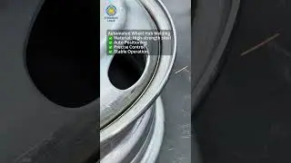 STRONGEST LASER | Automated Welding Solution for Automotive Wheel Hubs  #weldingrobot