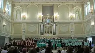 Павловский Фестиваль в Капелле. Выступление сводного хора 21 апреля 2019 года