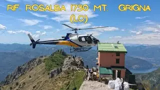 Rifugio Rosalba 1730 mt. sentiero delle foppe e sentiero dei morti- grigna (LC)