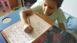 SrKG English Capital Alphabet💫 Hanin Ki Practice Series💫 Missing Alphabet