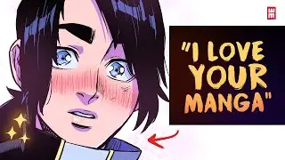 His Girlfriend Made Him Buy My Manga...