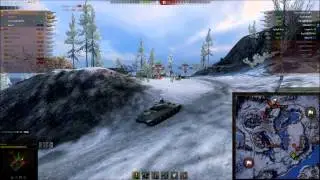World of Tanks - IS 6 wins 4v1