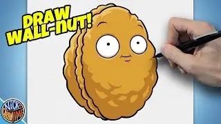 How to Draw WALL-NUT (Plants vs Zombies 2) (CDT)