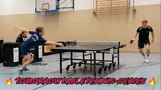 Auf fast jeden Ball die passende Antwort parat - TTT-Series - Yorrick Michaelis vs Niclas Reindl