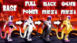 All Frieza Forms In Dragon Ball FighterZ Mods