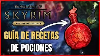 APRENDE las MEJORES RECETAS de Pociones ✅ - Skyrim Anniversary Edition