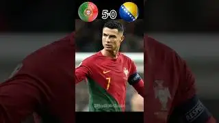 Portugal vs Bosnia and Herzegovina| UEFA EURO Qualifiers 🏆🔥| #shorts #ronaldo #football