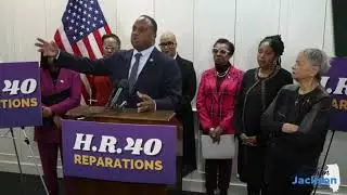 Rep. Jonathan L. Jackson discusses his support for Reparations and the re-introduction of HR40