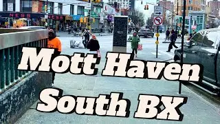 South Bronx Hood Mott Haven walking tour and housing project interview #nyc #bronx #video 