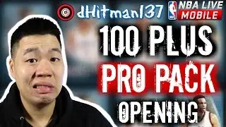 Over 100 Pro Pack Opening - Unbelievable... - Nba Live Mobile Pack Opening