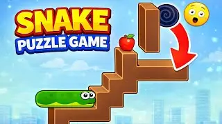 Snake Puzzle Game Gameplay | Brain Teasing Puzzle Game | Android Gameplay