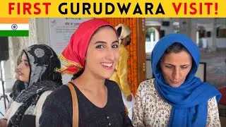 First Visit to a Gurudwara with My Persian Mom in Pune | Indian Persian Couple in India