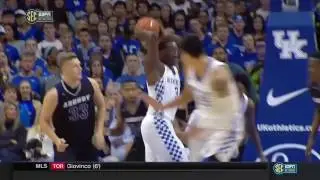 Derek Willis 14 Points, 5 Rebounds, & 3 Blocks vs Asbury