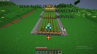 LETS MAKE A AUTOMATIC FOOD FARM |MINECRAFT SURVIVAL|