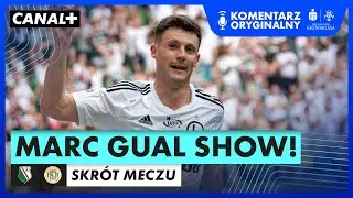 GUAL ZNÓW TO ZROBIŁ! LEGIA - ZAGŁĘBIE, SKRÓT MECZU