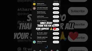 THANK YOUR FOR YOUR SUPPORT SINCE 2021🥹#subscribe#increasesusbcribers#comeback#vecna#banku#aesthetic