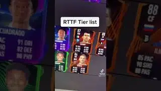Ranking All Road To The Finals Cards - FIFA 22 Ultimate Team (Tier List) #Shorts