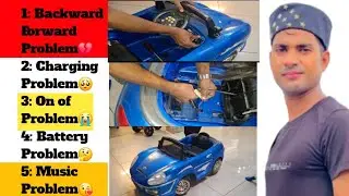 Battery operated car repair it home | how to make electric kids car charging problem battery repair 