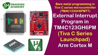 External Interrupt in TM4C123 | Tiva C Series Launchpad