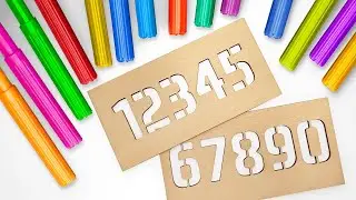 LIVE: Numbers & ABCs With Stencils || BEST Educational Videos for Toddlers!