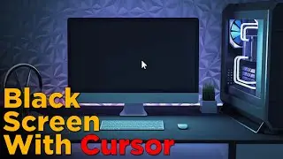 Исправление черного экрана с курсором в Windows (пошаговое руководство для Windows 10 и 11)