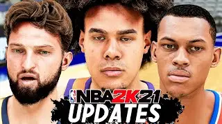 NBA 2K21 | CURRENT-GEN UPDATES TODAY! 21 NEW CURRENT-GEN PLAYER LIKENESS UPDATES ADDED VIA PATCH 8!
