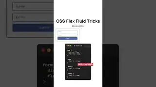 💢💫 Amazing CSS Flex Fluid Tricks...... #coding #webdesign #frontenddeveloper