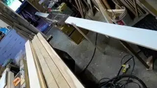 How to flatten long boards on a jointer