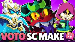 VOTO LE MIGLIORI SKIN DEL SUPERCELL MAKE✏️Brawl Stars
