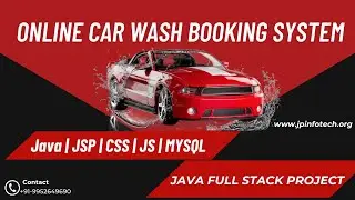 Online Car Wash Booking System | Final Year Project 2025