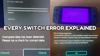 EVERY Nintendo Switch Error EXPLAINED!