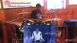 Michael Jackson’s Thriller (Drum Cover)
