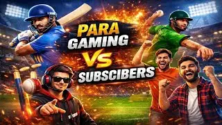 PARA GAMING vs SUBSCRIBERS 😱🔥 | WIN OR LOSE | Real Cricket LIVE 🔴