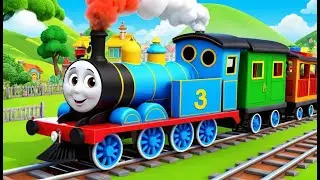 Little Train Goes Chug Chug Chug Adventure | Funny and Fun Kids Nursery Rhyme Animation