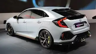 2017 Honda Civic Hatchback Prototype First Look - 2016 Geneva Motor Show