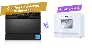 🧼 COMFEE&rsquo; vs AIRMSEN: Best Countertop Dishwasher Showdown! 🍽️