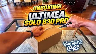 Распакуйте ULTIMEA Solo B30 Pro &mdash; улучшенную звуковую панель для лучшего звука телевизора