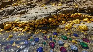 “Incredible Natural Gold & Gemstone Deposit – You Have to See This!”