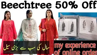 beechtree sale 2022 | online order review | beechtree 50% off on Embroidery & printed dress