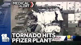 Tornado causes nationwide Pfizer drug shortages