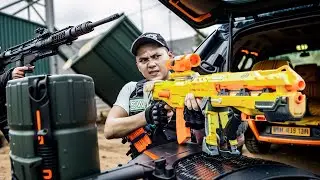 Игра LTT ​​Nerf War: Великий побег элитного SEAL X. Война оружия Nerf обостряется!