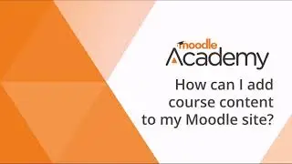 Как добавить содержимое курса на мой сайт Moodle?