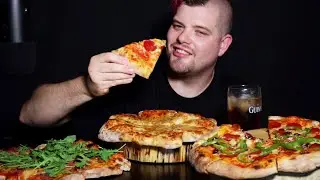 Pizza Feast Mukbang | Dave Kay