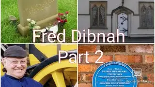 Fred Dibnah tribute, Part 2.Home and grave.Tonge cemetery Bolton