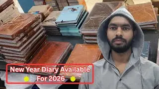 New Year Diary For 2026 of My Viewers // Get  Free New Year Diary// thanks for your support 